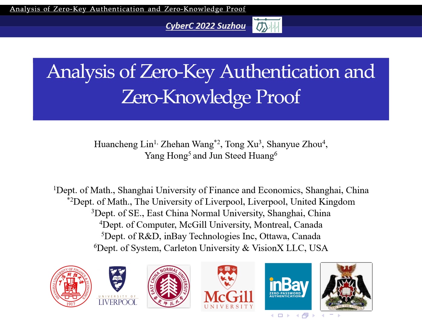 Analysis of Zero-Key Authentication and Zero-Knowledge Proof