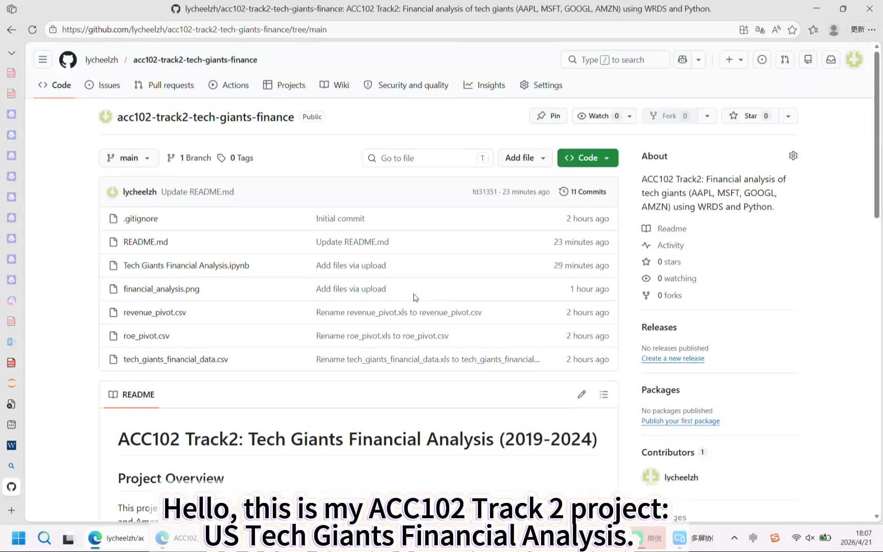 US Tech Giants Financial Analysis (2019-2024)